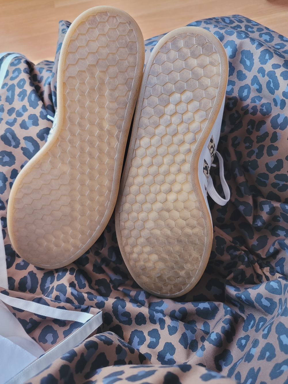adidas Cloudfoam comfort  Leopard Stripe Sneakers 8.5M - Picture 12 of 12